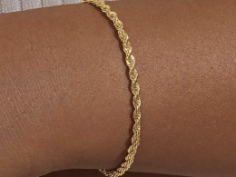 Gold Bracelets for Women, Dainty Gold Jewelry Gifts for Women, 14k Gold Bracelets for Women Non Tarnish, Trendy Gold Bracelet Waterproof, Gold Accessories for women